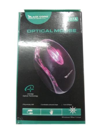 Black Card Optical Mouse